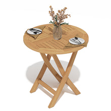 Load image into Gallery viewer, Teak Patio Bistro Set

