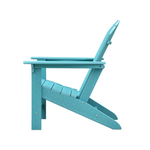 A-ECO LIVING Adirondack Chair, HDPE All-Weather Patio Seating Outdoor Chair, Lifetime Outside Furniture  (4 Colors Available)