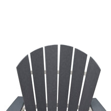 Load image into Gallery viewer, OTSUN Adirondack Bar Stools Chair, White and Grey Patio High Back Bar Chair, Tall Adirondack Chair for Outdoor, Yard
