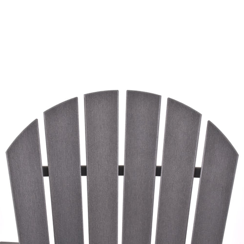 Tall Adirondack chair with ergonomic high back and widened armrests for maximum comfort
