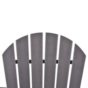 Tall Adirondack chair with ergonomic high back and widened armrests for maximum comfort