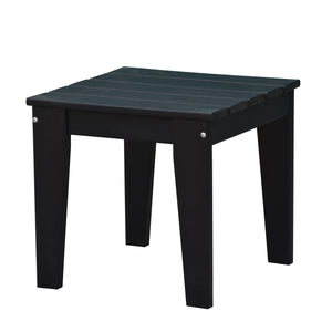 A-ECO LIVING 18" Patio Adirondack Side Table, HDPE End Table, Weatherproof Outdoor Side Table (3 Colors Available)